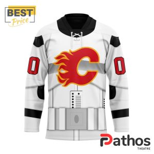 nhl calgary flames custom star wars stormtrooper hockey jersey 1 vxXBX