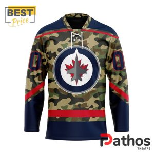 NHL Winnipeg Jets Camo Design Hockey Jersey