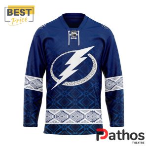 NHL Tampa Bay Lightning Custom Native Hockey Jersey