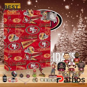 san francisco 49ers 2024 christmas advent calendar 1 nCLJh