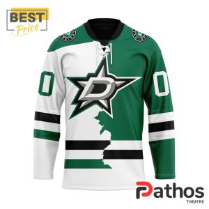 NHL Dallas Stars Custom Home Mix Away Hockey Jersey