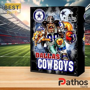 dallas cowboys advent calendar the one with 24 little doors 3 6LAEr