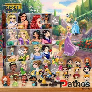 Disney Princess Advent Calendar, The One With 24 Little Doors