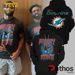 Men’s Miami Dolphins Angry Runs Hoodie