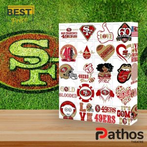 nfl san francisco 49ers advent calendar 3 YquiF