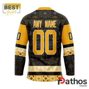 nhl pittsburgh penguins custom native hockey jersey 2 B5CDa