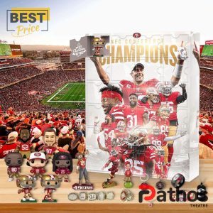 san francisco 49ers advent calendar fan gifts 2 dryYy