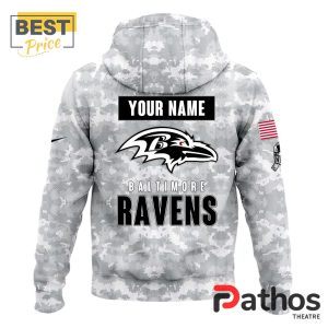 2024 baltimore ravens salute to service hoodie cap 2 EI0fj