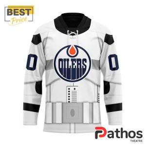 nhl edmonton oilers custom star wars stormtrooper hockey jersey 1 VVdjR