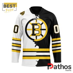 nhl boston bruins custom home mix away hockey jersey 1 GD44D