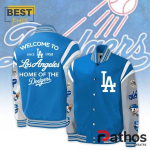 mlb los angeles dodgers welcome baseball jacket 1 7u6Fh