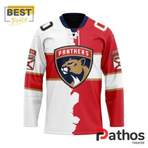 NHL Florida Panthers Custom Home Mix Away Hockey Jersey