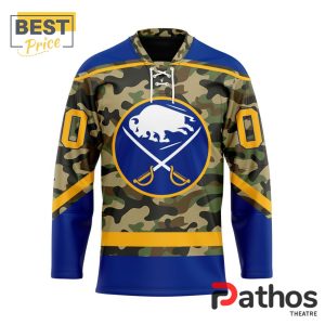 NHL Buffalo Sabres Camo Design Hockey Jersey