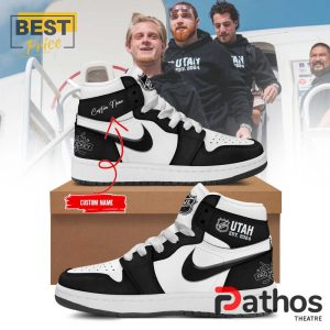 nhl utah custom edition air jordan 1 shoes 2 iEEry