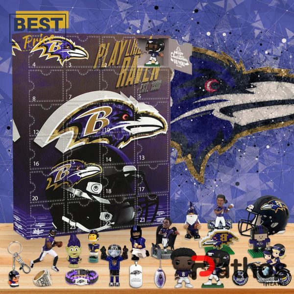 Baltimore Ravens Advent Calendar 2024 Christmas