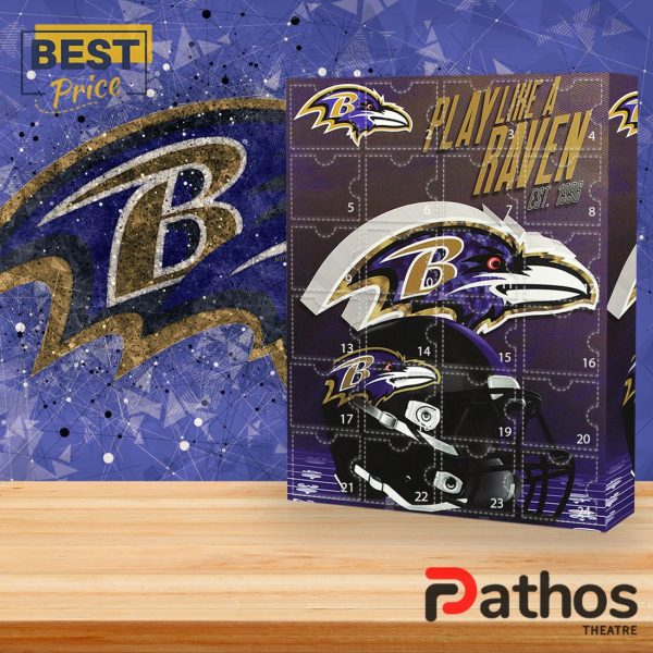 Baltimore Ravens Advent Calendar 2024 Christmas