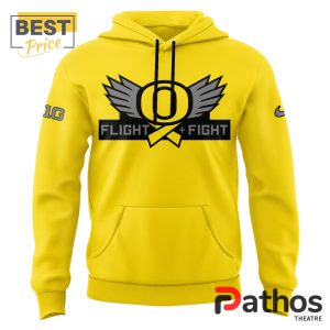 oregon ducks stomp out cancer heroes yellow hoodie 2 d7AT3