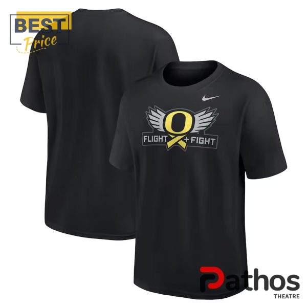 Black Oregon Ducks Max 90 T-Shirt, Cap