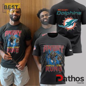 mens miami dolphins angry runs hoodie 6 dGhij