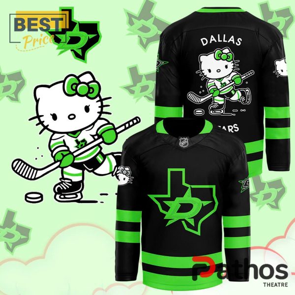 Dallas Stars x Hello Kitty 50th Anniversary Hockey Jersey