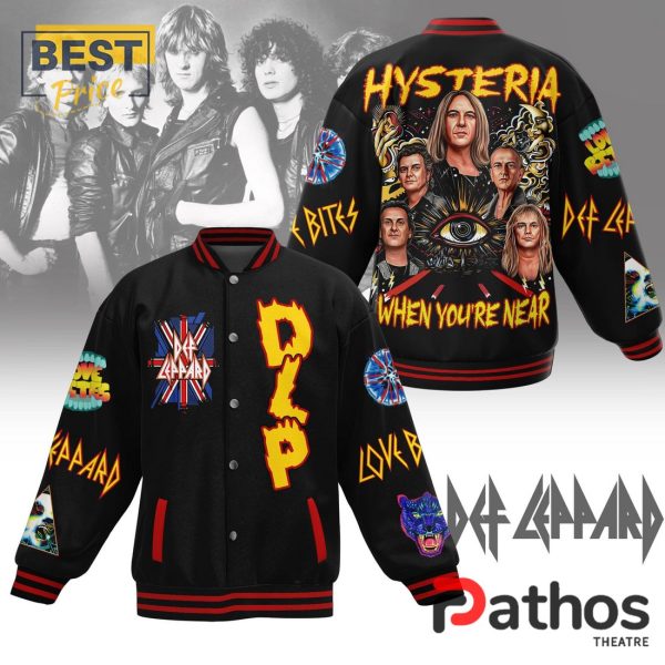 Def Leppard New Baseball Jacket