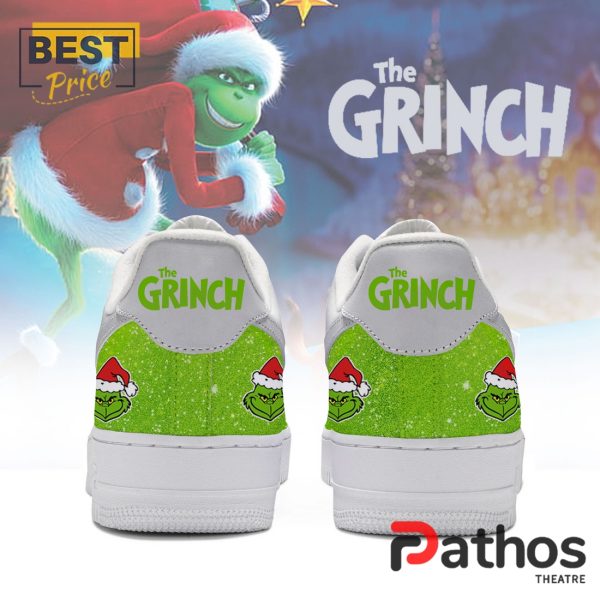 Grinch Christmas Air Force 1 Sneakers