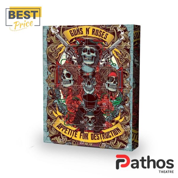 Guns N’ Roses Advent Calendar, The One With 24 Little Doors