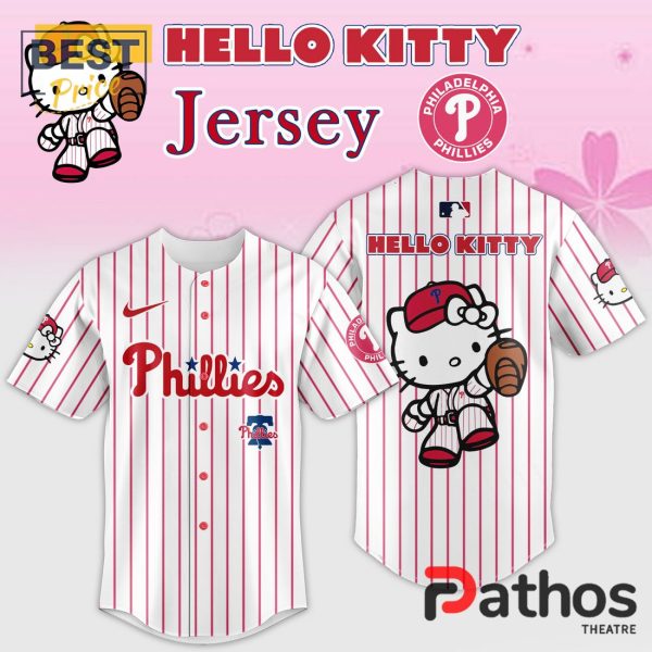 Hello Kitty x Philadelphia Phillies Baseball Jersey