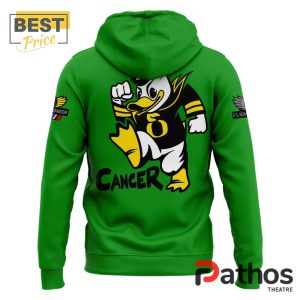 oregon ducks stomp out cancer heroes green hoodie 3 sfJi5