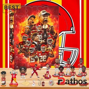 kansas city chiefs advent calendar 24 gifts are in it 1 1XUDU