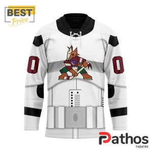 nhl arizona coyotes custom star wars stormtrooper hockey jersey 1 OX9mn