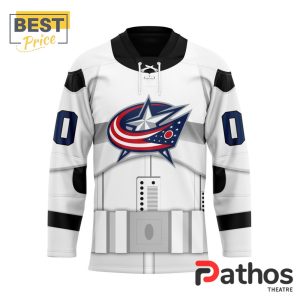 nhl columbus blue jackets custom star wars stormtrooper hockey jersey 1 FmgxI