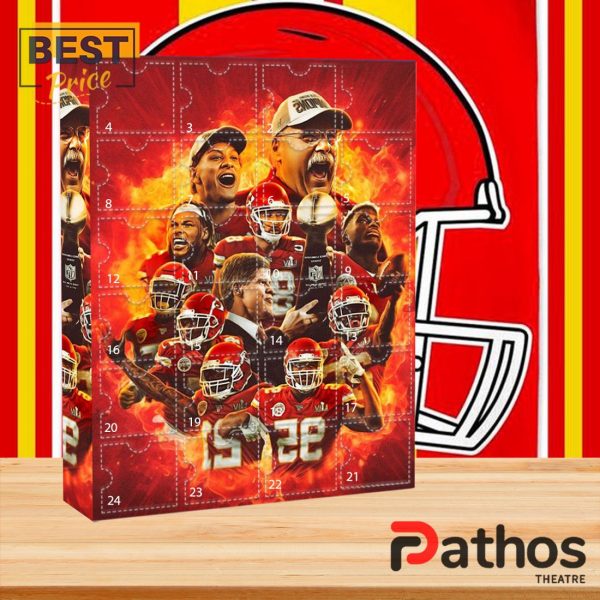 Kansas City Chiefs Advent Calendar – 24 Gifts Are In It