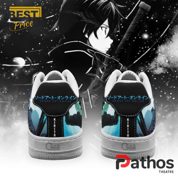 Kirito Sword Art Online Anime Air Force 1 Sneakers