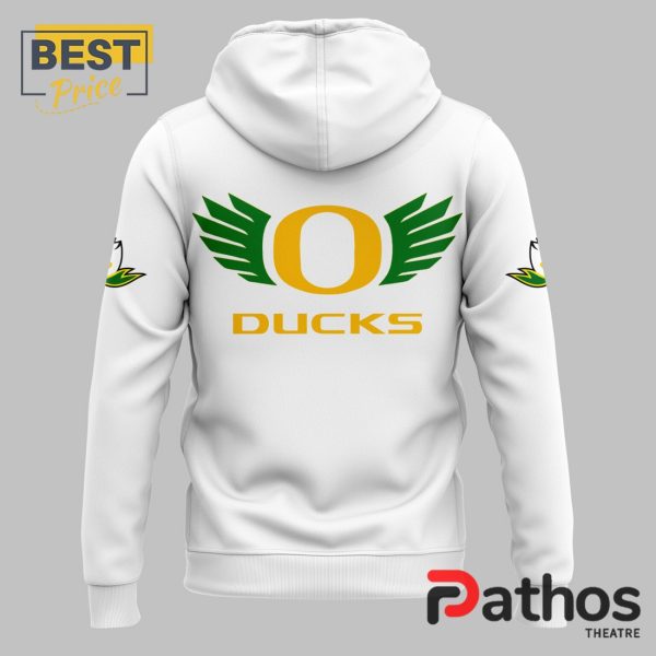 Men’s Oregon Football Nike Game White Hoodie