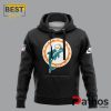 Miami Dolphins Throwback Black Hoodie