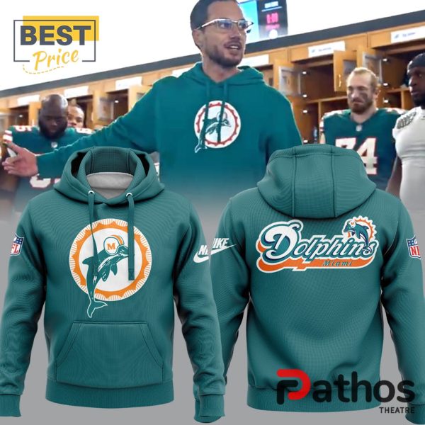 Miami Dolphins Throwback NFL Hoodie, Jogger, Cap