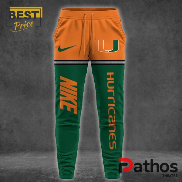 Miami Hurricanes NCAA Hoodie And Pants