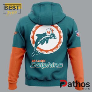 special miami dolphins throwback hoodie jogger cap 6 LoXij