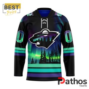 NHL Minnesota Wild Northern Lights Hockey Jersey