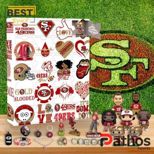 nfl san francisco 49ers advent calendar 1 9D0kx