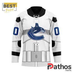 nhl vancouver canucks custom star wars stormtrooper hockey jersey 1 GVIOG