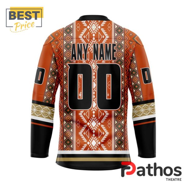 NHL Anaheim Ducks Custom Native Hockey Jersey