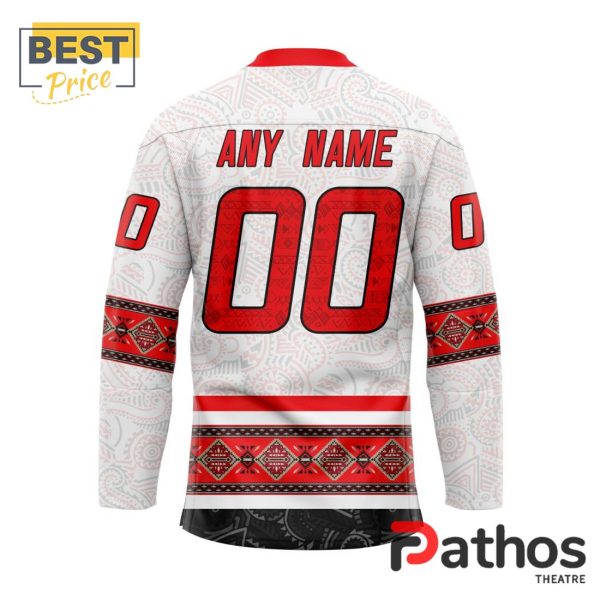 NHL Carolina Hurricanes Custom Native Hockey Jersey