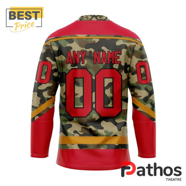 NHL Chicago Blackhawks Camo Design Hockey Jersey