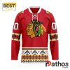 NHL Chicago Blackhawks Custom Native Hockey Jersey