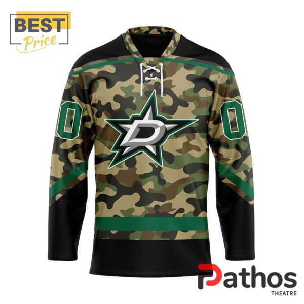 NHL Dallas Stars Camo Design Hockey Jersey