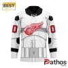 NHL Detroit Red Wings Custom Star Wars Stormtrooper Hockey Jersey