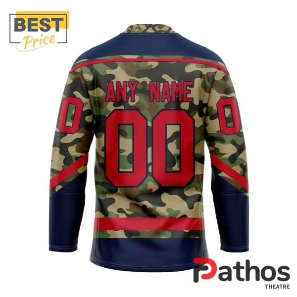 NHL Florida Panthers Camo Design Hockey Jersey