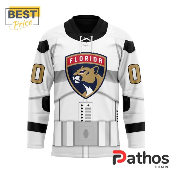 NHL Florida Panthers Custom Star Wars Stormtrooper Hockey Jersey